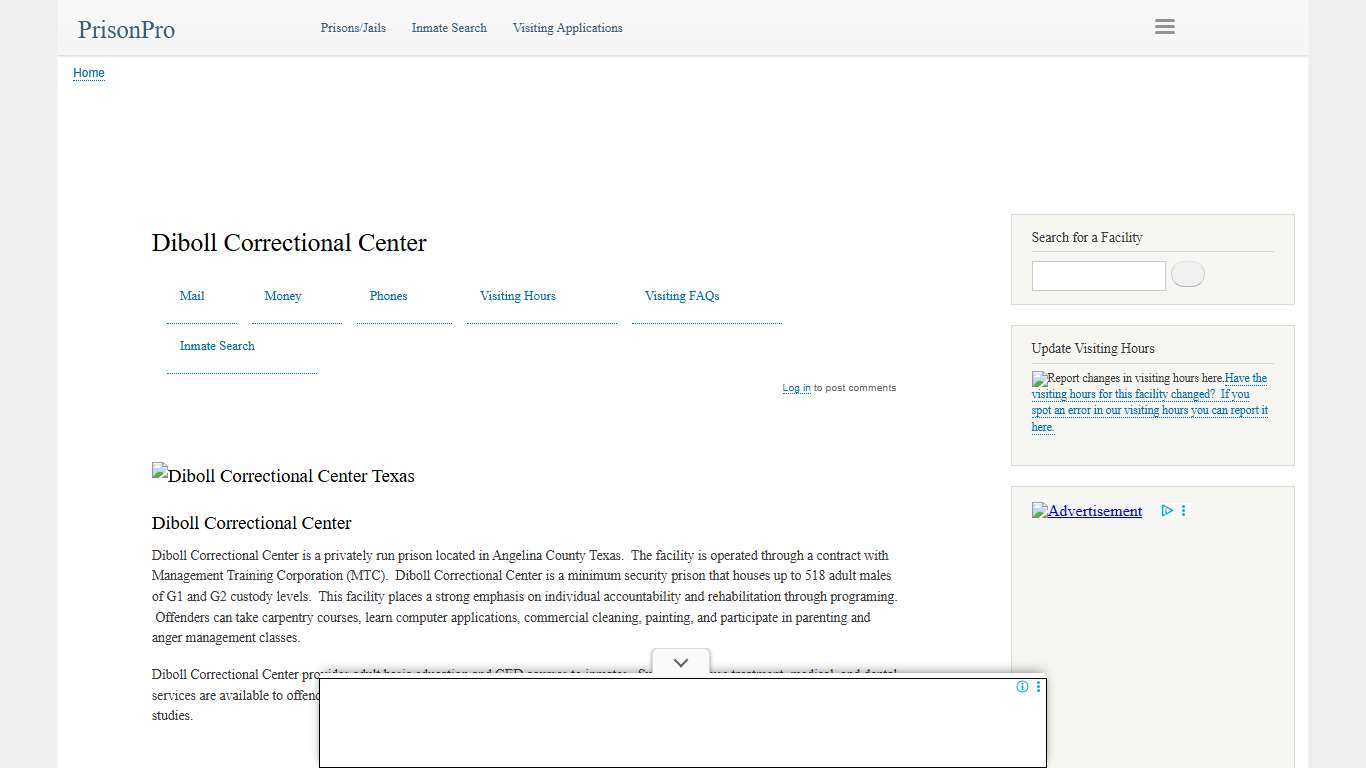 Diboll Correctional Center